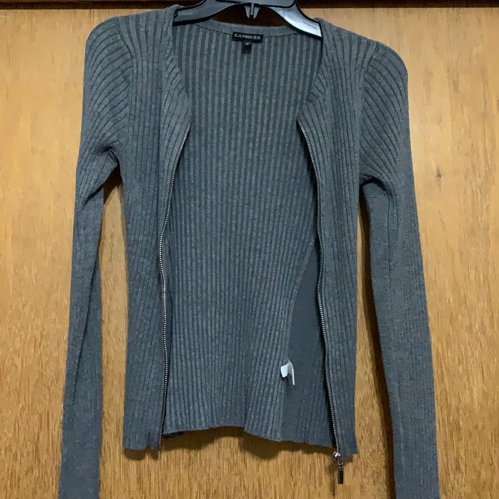 Express ribbed stretchy jacket